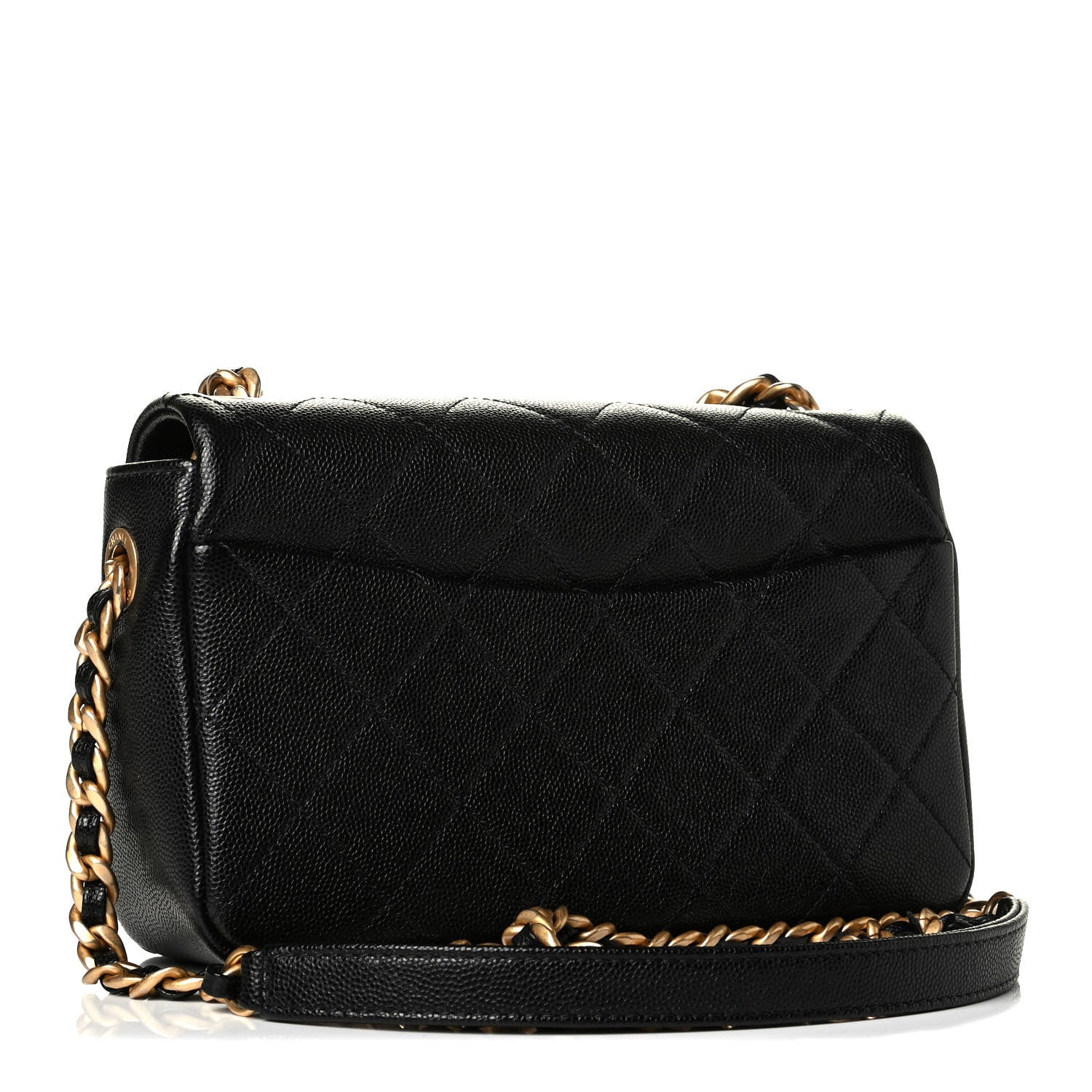 Chanel Caviar Quilted Small Fashion Therapy Flap Bag Black 2 of 4
