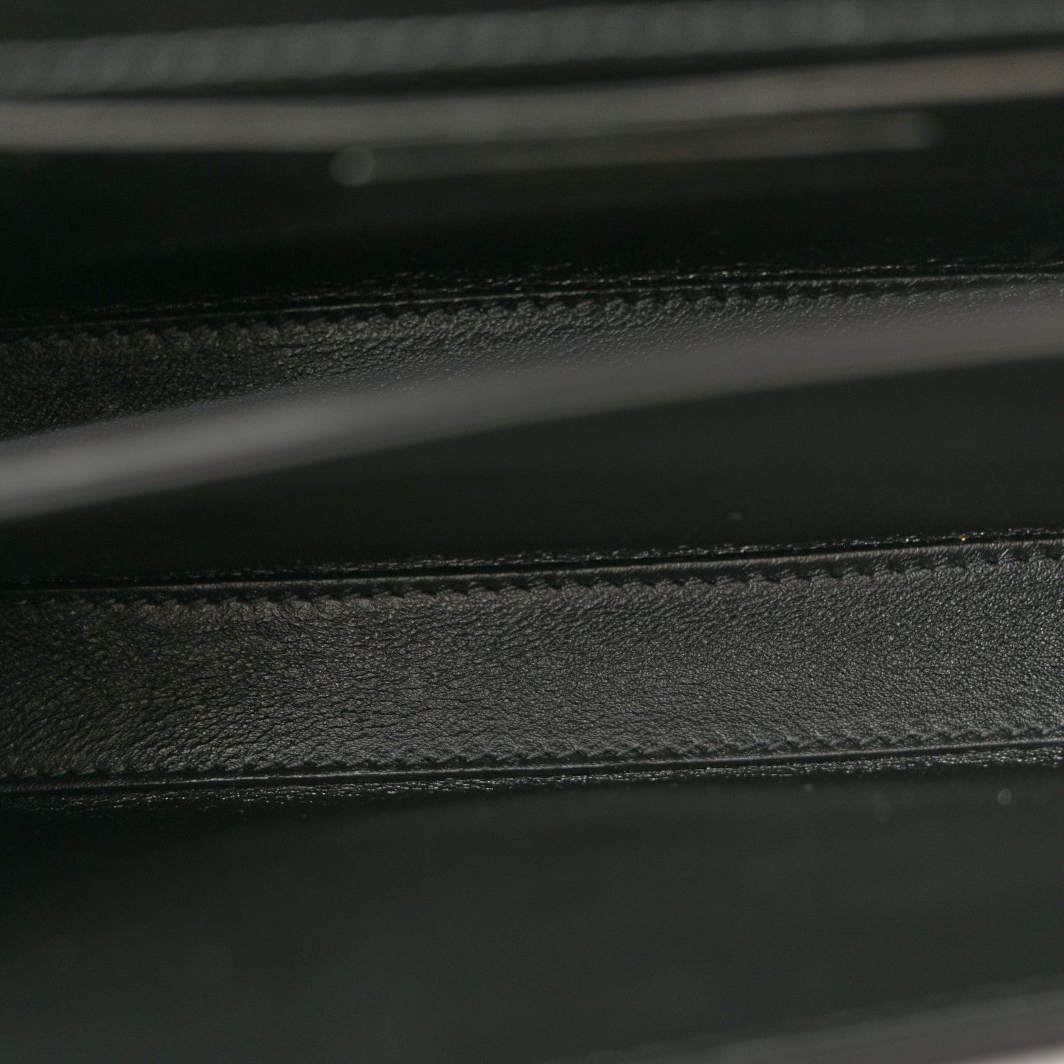 Saint Laurent Grain de Poudre Mini Classic Monogram Cassandra Top Handle Black 5 of 11