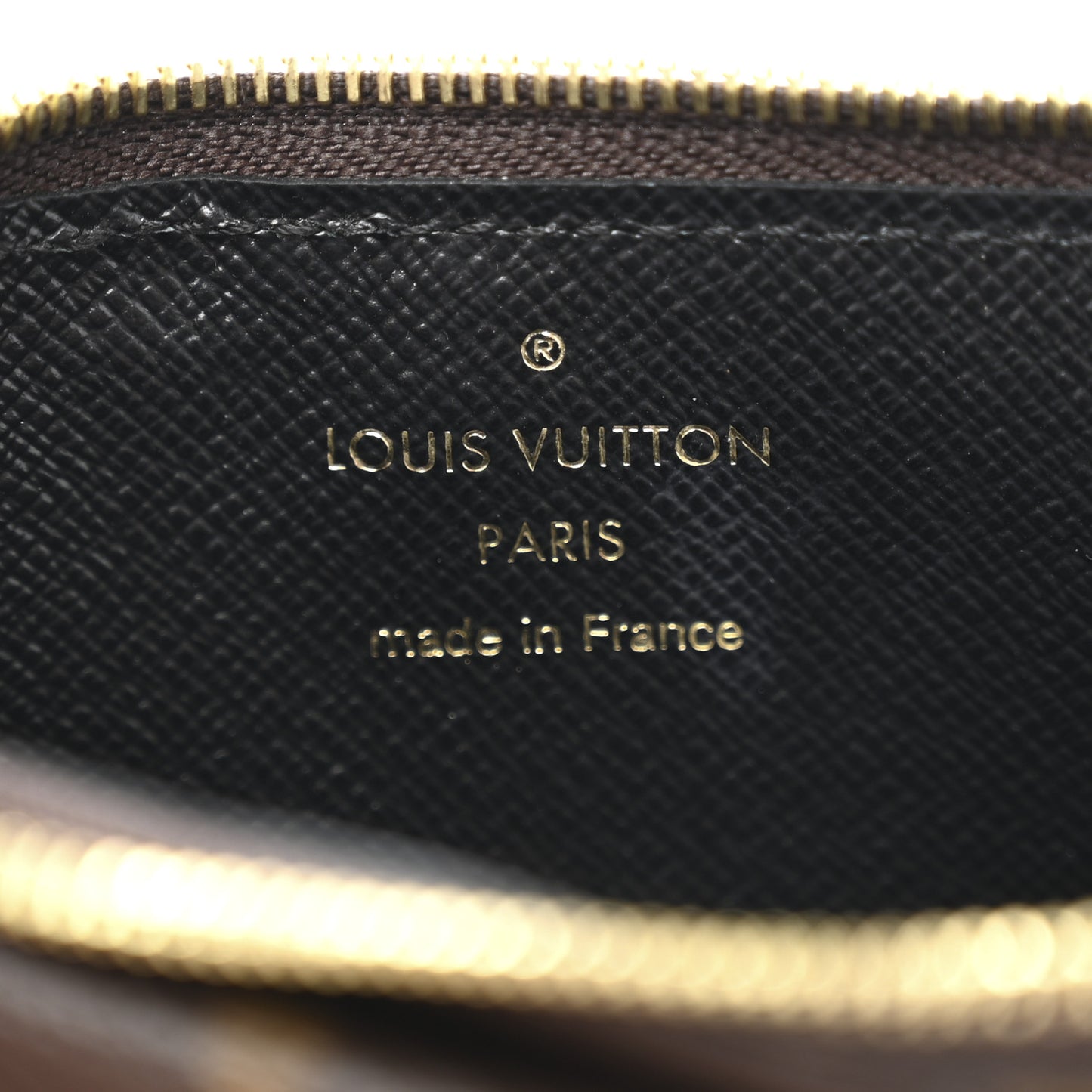 Monogram Recto Verso Card Holder Black