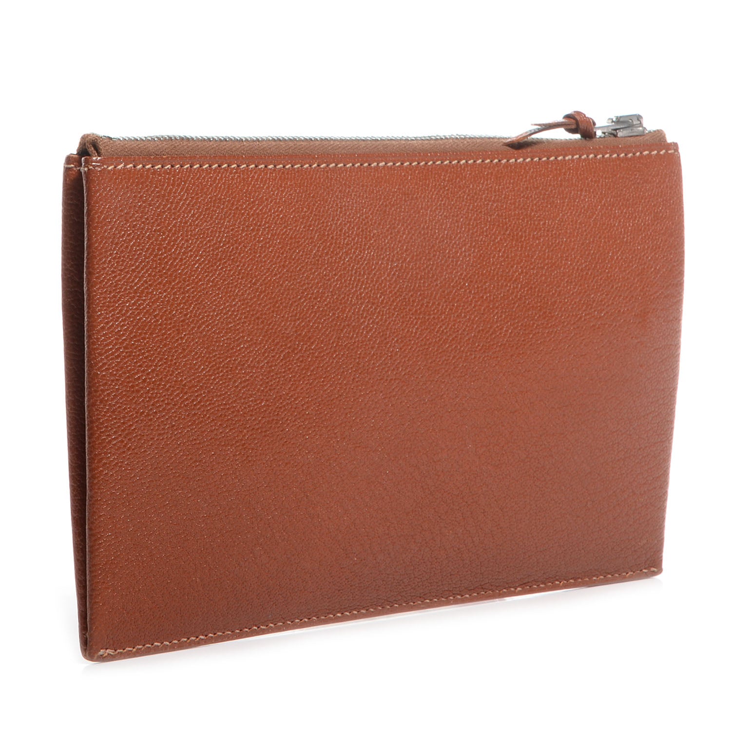 Hermes Chevre Mysore Clarisse GM Noisette 3 of 7