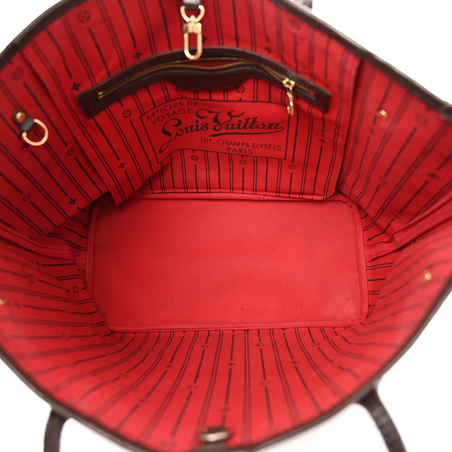 Louis Vuitton LOUIS VUITTON Damier Ebene Neverfull MM 5 of 12