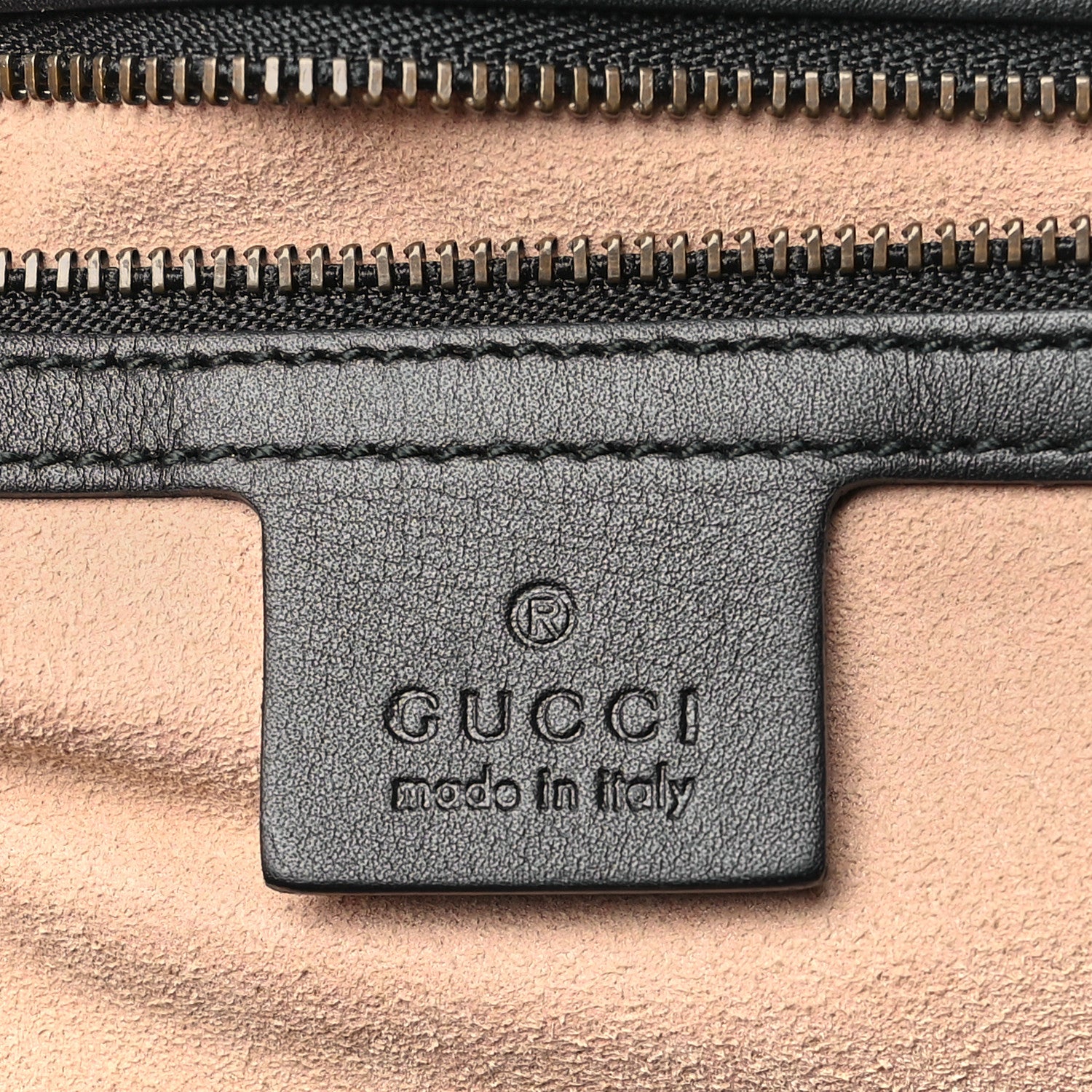 Gucci Calfskin Matelasse Maxi GG Marmont Top Handle Shoulder Bag Black 6 of 11