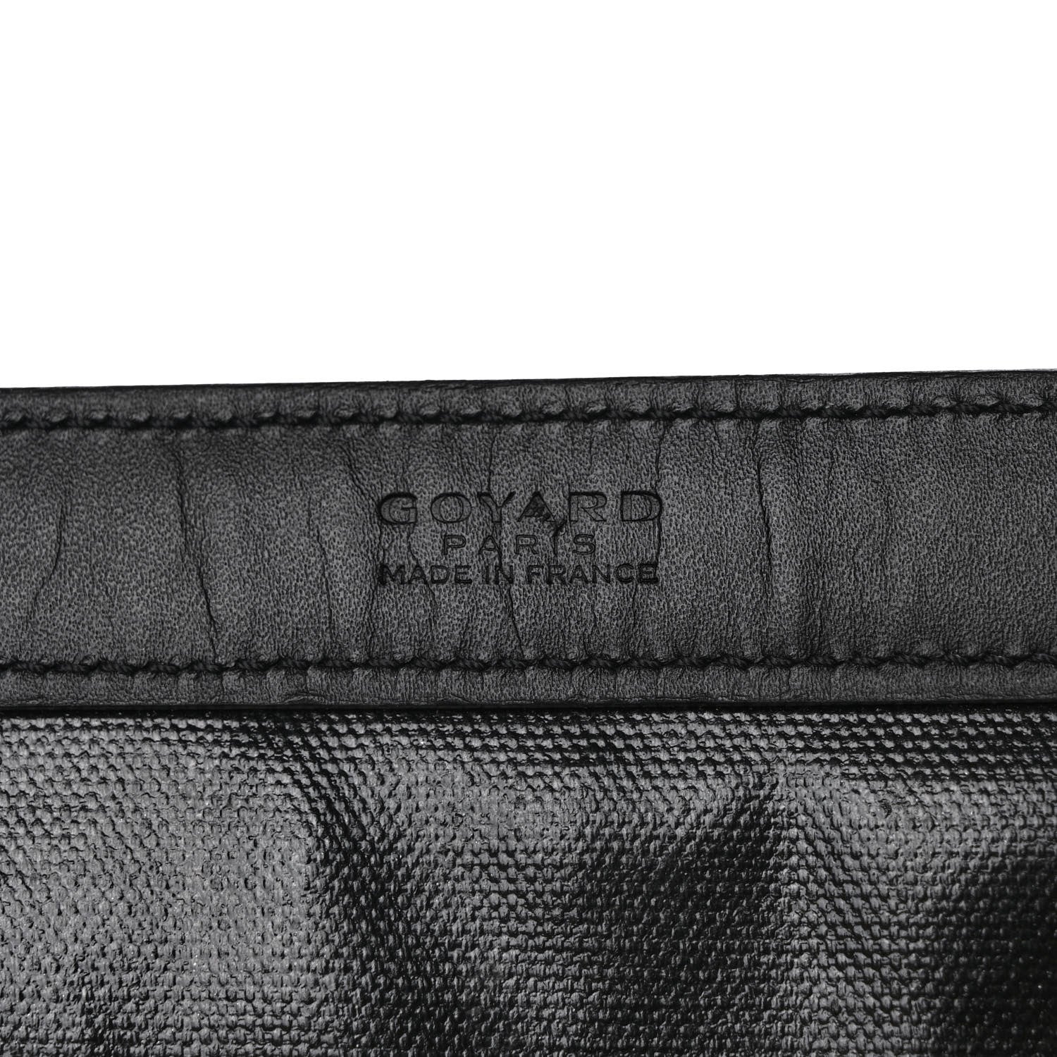 Goyard Goyardine Bellechasse PM Black 6 of 10