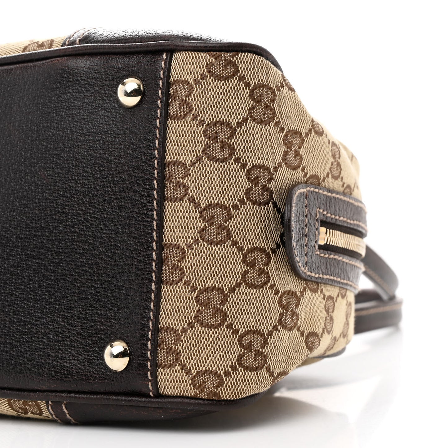 Monogram Small Princy Satchel Dark Brown