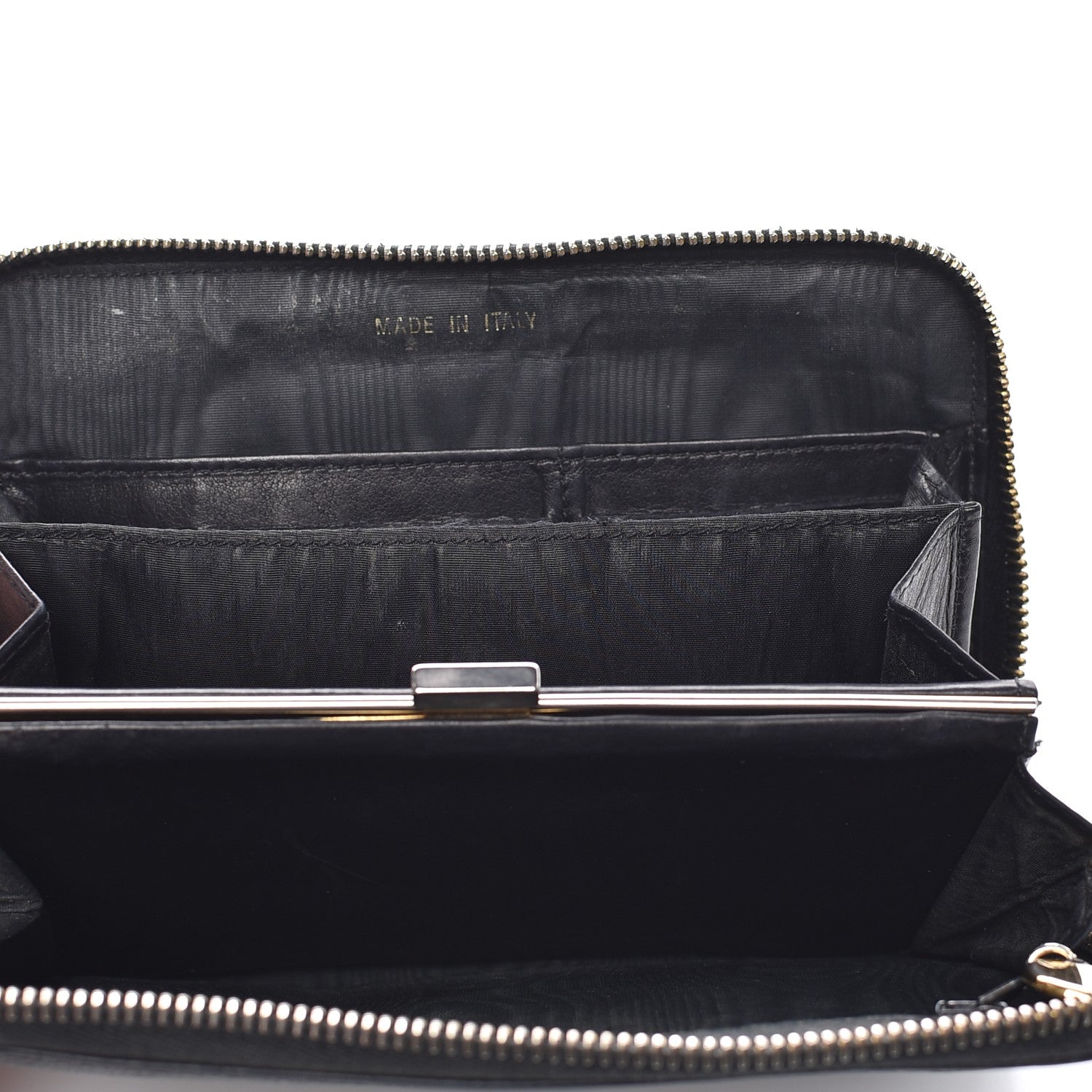 Chanel Caviar CC Timeless Large Zip Around Wallet Black 17 of 18