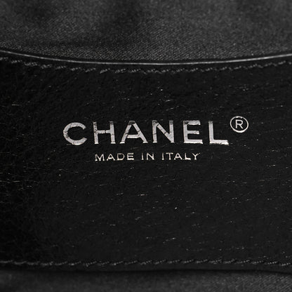Chanel Glazed Calfskin Large On the Road Zip Tote Black 7 of 14