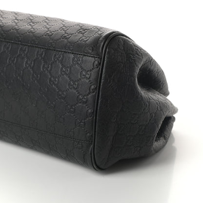 Gucci Guccissima Medium Emily Shoulder Bag Black 9 of 9