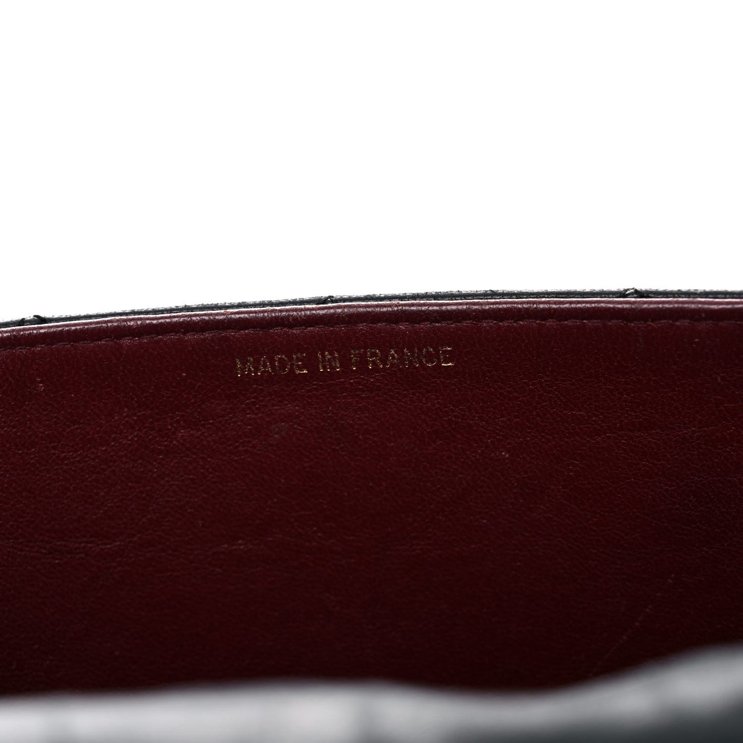 Lambskin Quilted Reissue Flap Black
