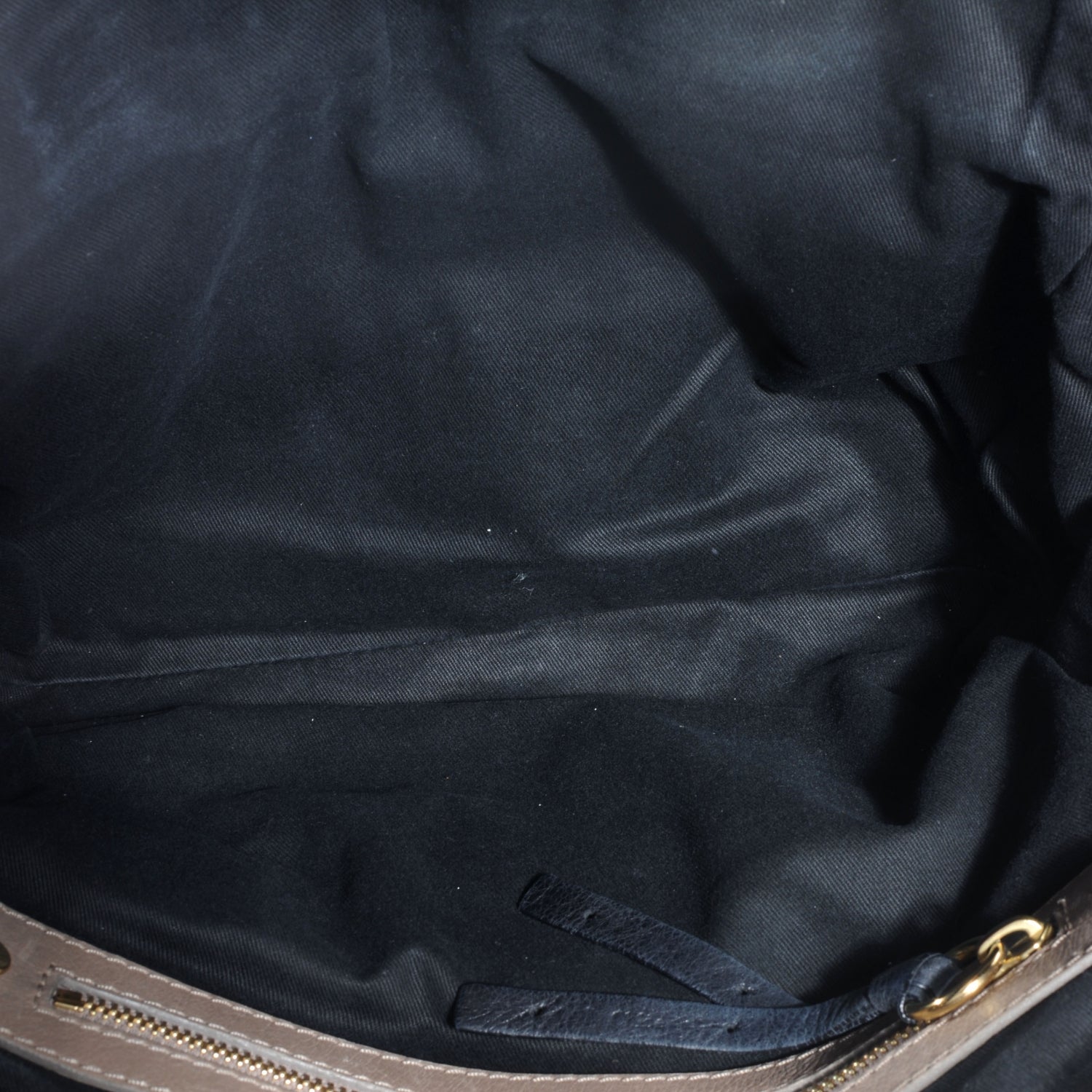 Chloe Leather Quilted Large Bay Tote Black 5 of 7