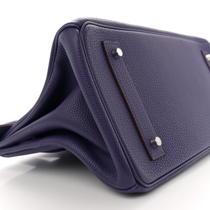 Hermes Taurillon Clemence JPG Birkin II 42 Iris 9 of 12