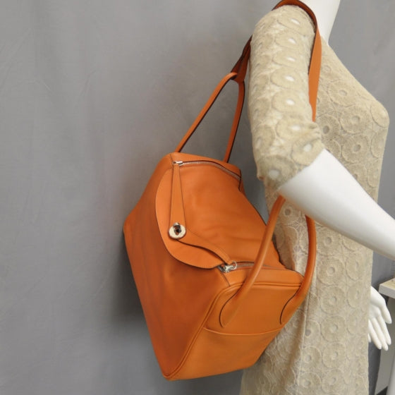Hermes Swift Lindy 34 Orange 2 of 9