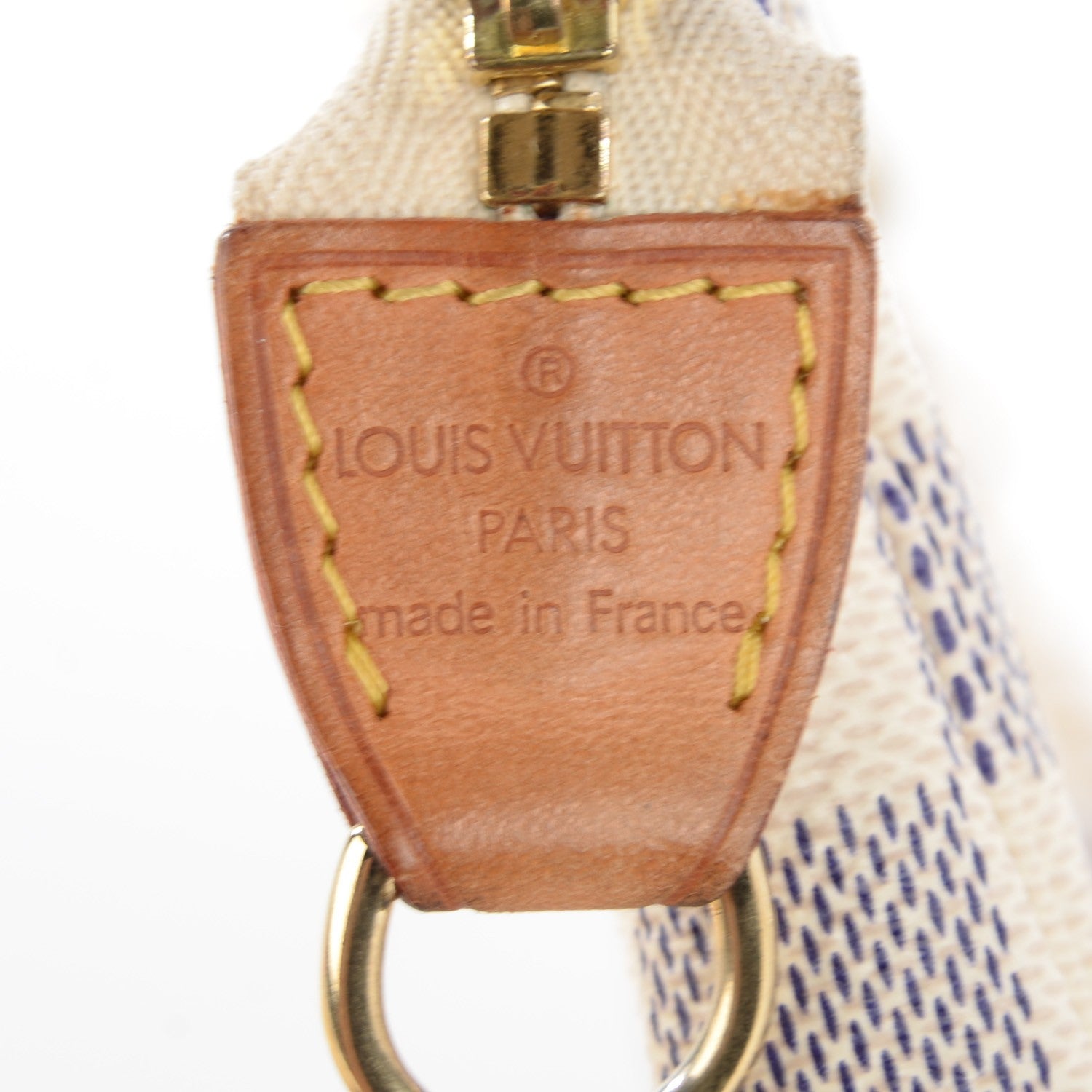 Louis Vuitton Damier Azur Mini Pochette Accessories 6 of 7