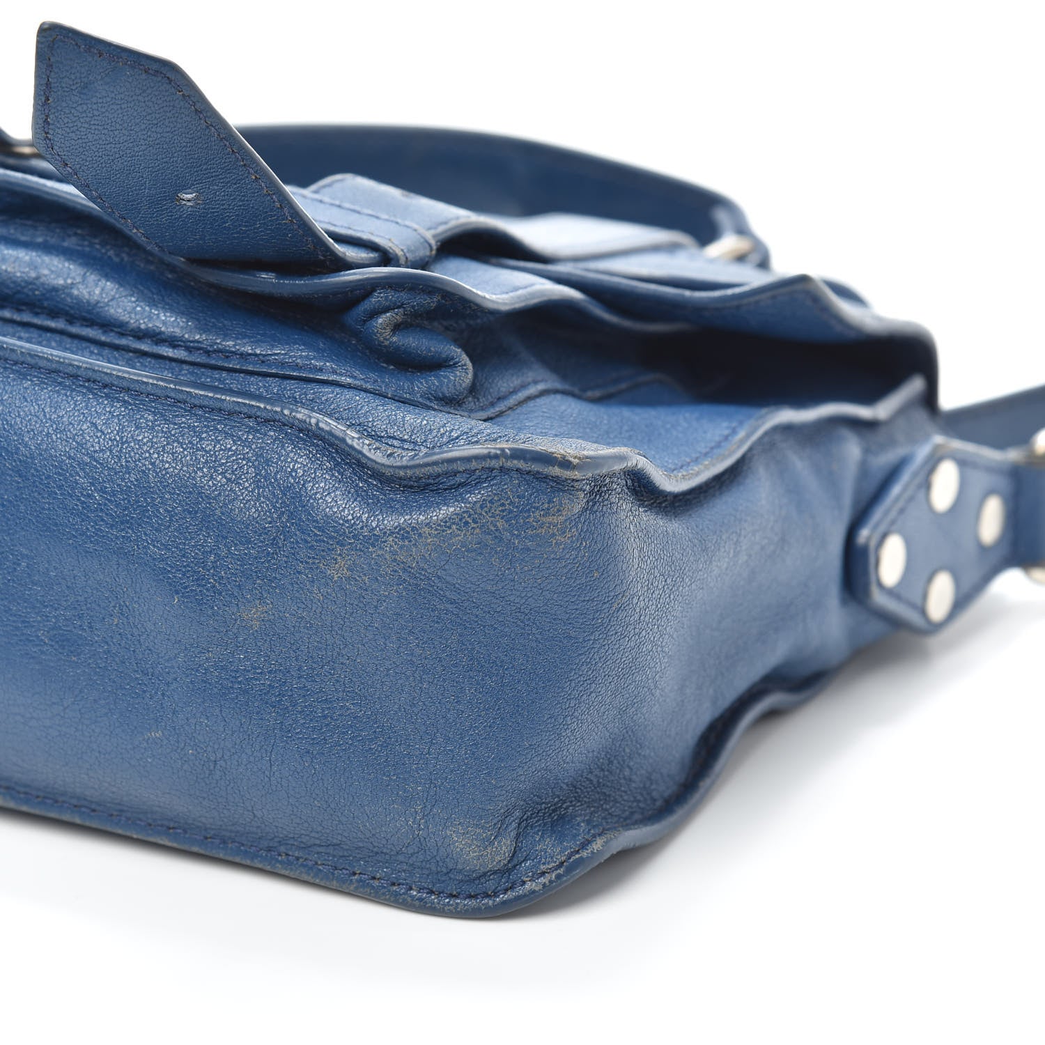 Proenza Schouler Lambskin Tiny PS1 Satchel Peacock 9 of 9