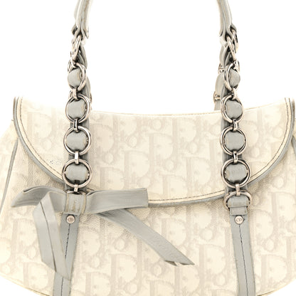 Christian Dior Monogram Romantique Trotter Bag Grey 8 of 25