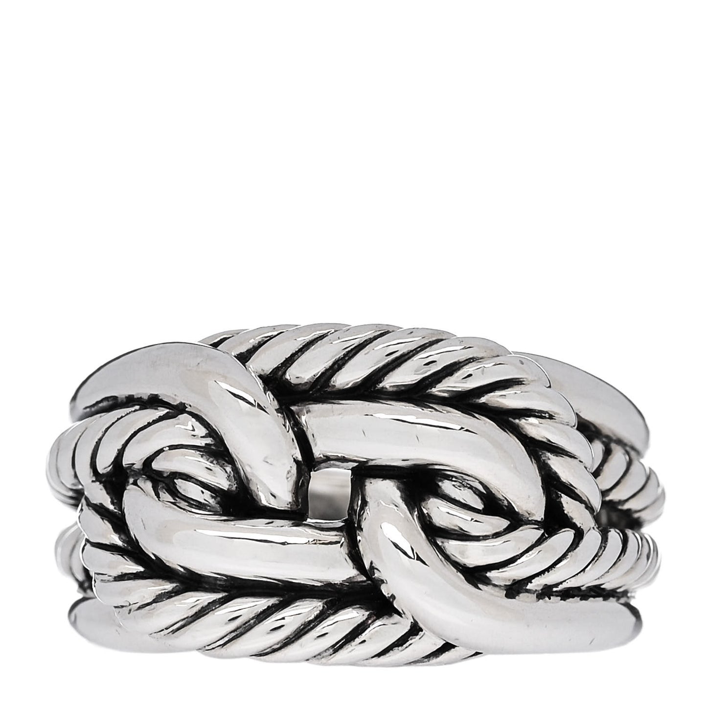 Sterling Silver Labyrinth Knot Ring