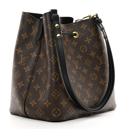 Louis Vuitton Monogram Neonoe MM Black 3 of 9