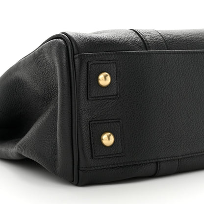 Mulberry Small Classic Grain Bayswater Black 9 of 11