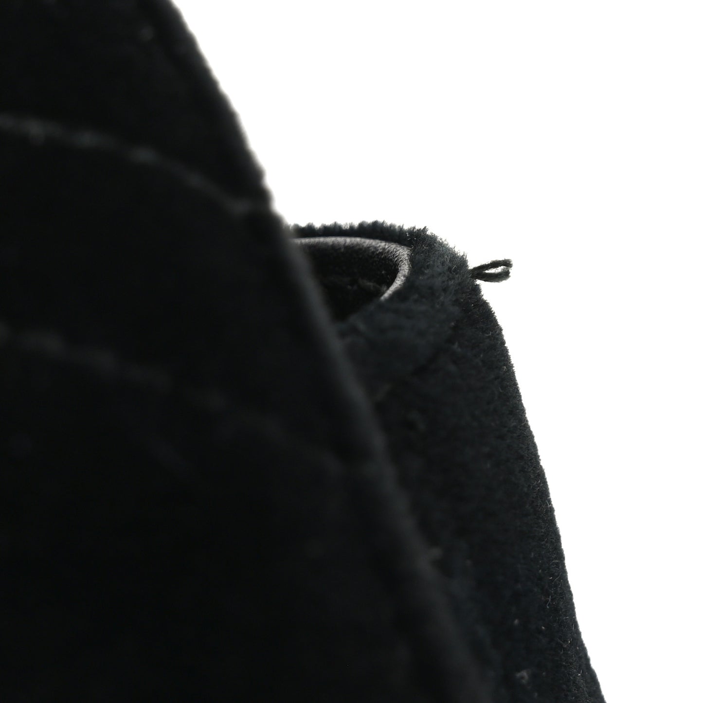 Velvet Matelasse Medium GG Marmont Shoulder Bag Black