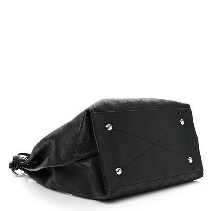 Louis Vuitton Mahina Carmel Hobo Black 4 of 11