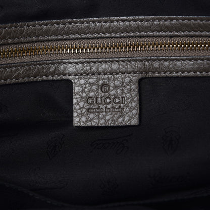 Gucci Suede Medium 1973 Top Handle Satchel Olive 6 of 16