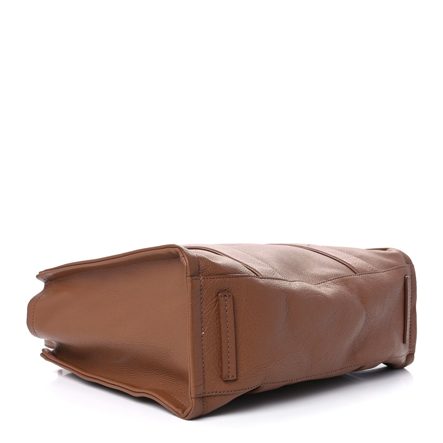 Grained Calfskin Large The Tote Bag Argan Oil
