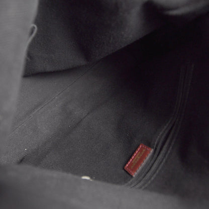 Burberry Leather Haymarket Check Horn Toggle Shoulder Bag 6 of 8