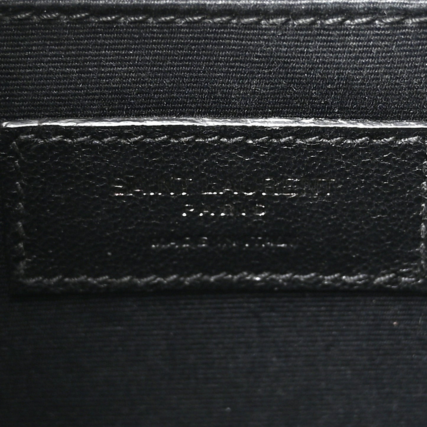 Calfskin Matelasse Monogram Monochrome Lou Camera Bag Black
