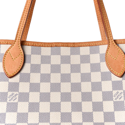 Louis Vuitton Damier Azur Neo Neverfull GM Rose Ballerine 10 of 10