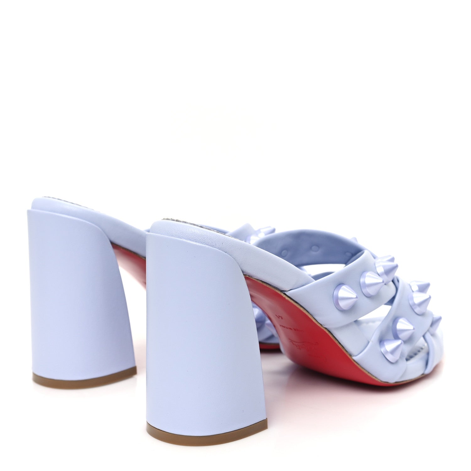 Christian Louboutin Nappa Spika Club 85 Sandals 41 Skylight 5 of 9