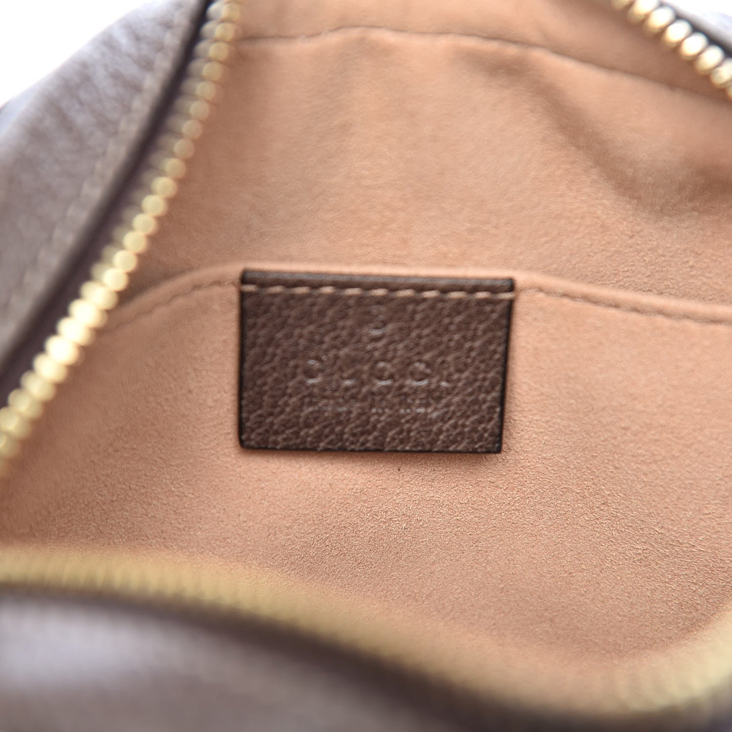 Gucci GG Supreme Monogram Web Mini Ophidia Shoulder Bag Brown 6 of 11