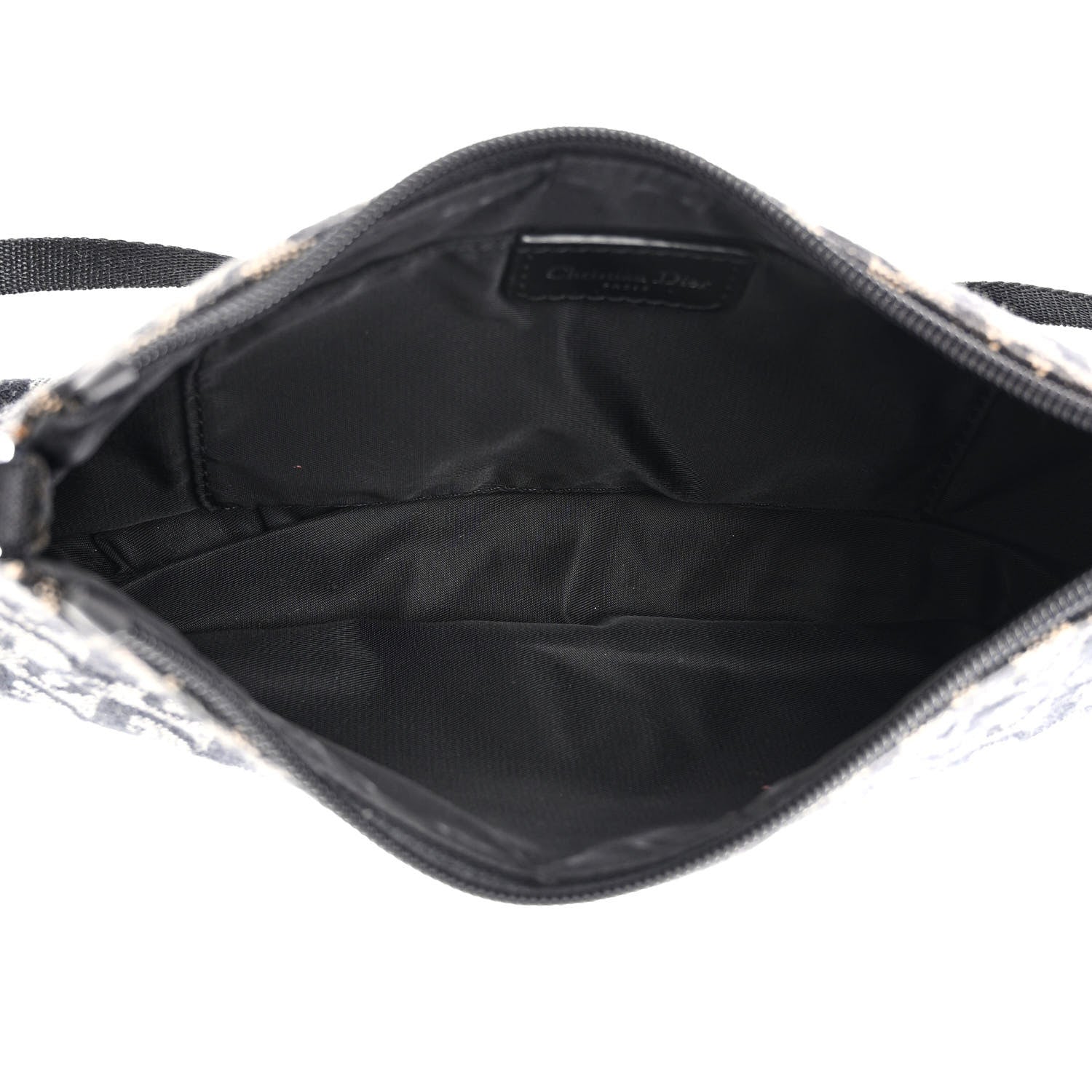 Christian Dior Monogram Shoulder Bag Pochette Black 5 of 14