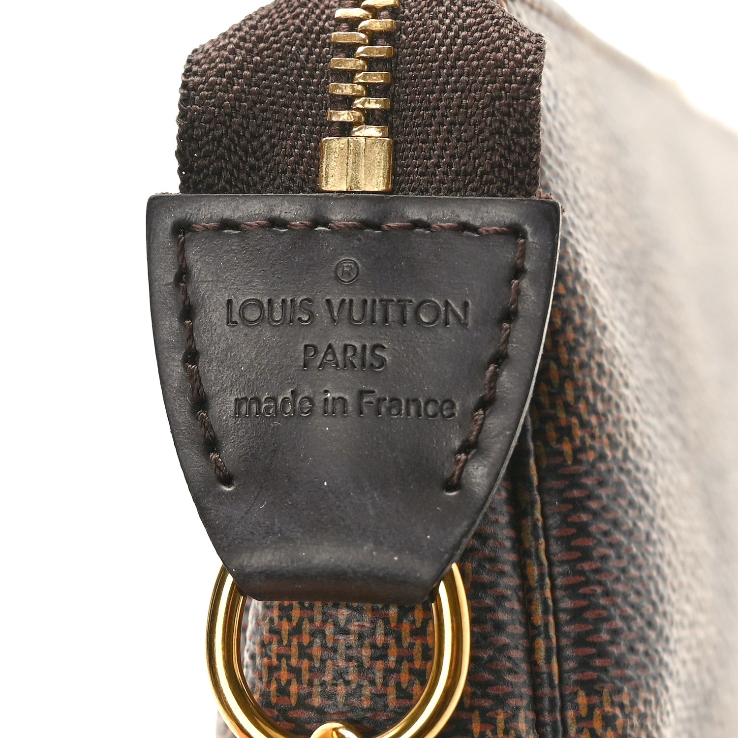 Louis Vuitton Damier Ebene Mini Pochette Accessories 7 of 10