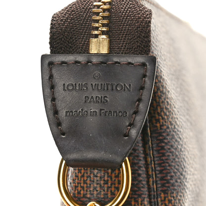 Louis Vuitton Damier Ebene Mini Pochette Accessories 7 of 10