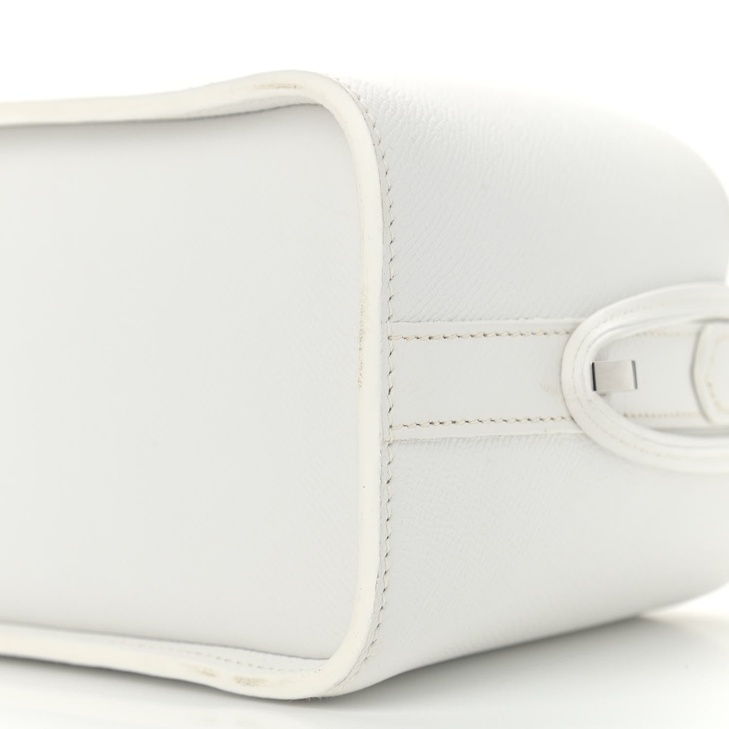 Hermes Epsom Top Handle Bag White 10 of 12