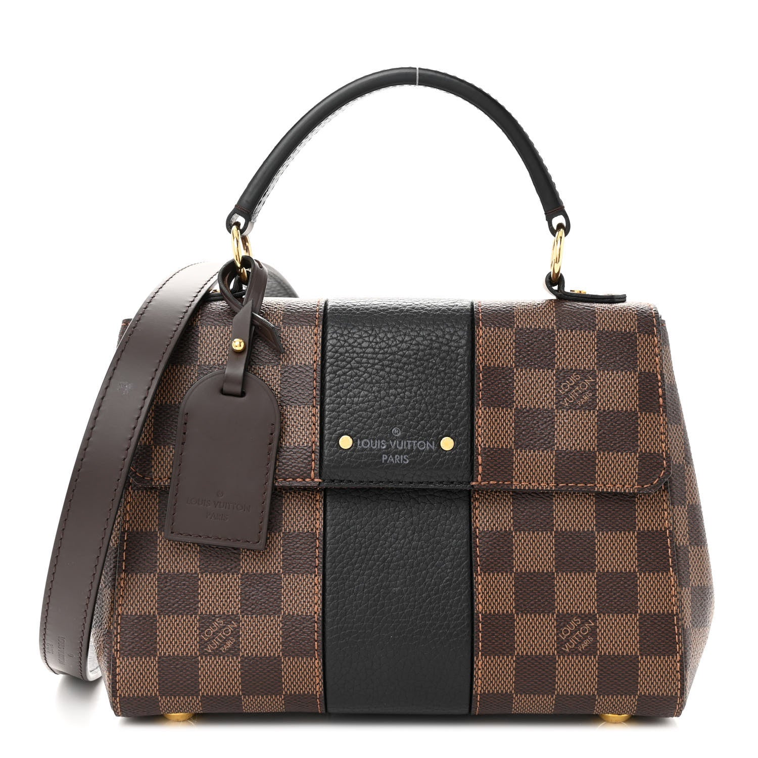 Louis Vuitton Damier Ebene Bond Street BB Black 1 of 10