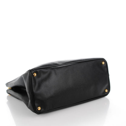 Prada Saffiano Lux Extra Large Galleria Double Zip Tote Black 4 of 9