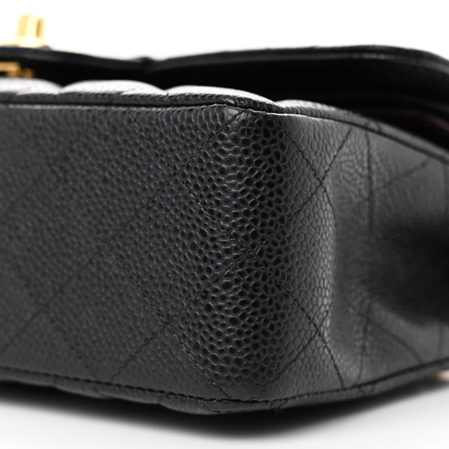 Chanel Caviar Quilted Small Double Flap Black 10 of 12
