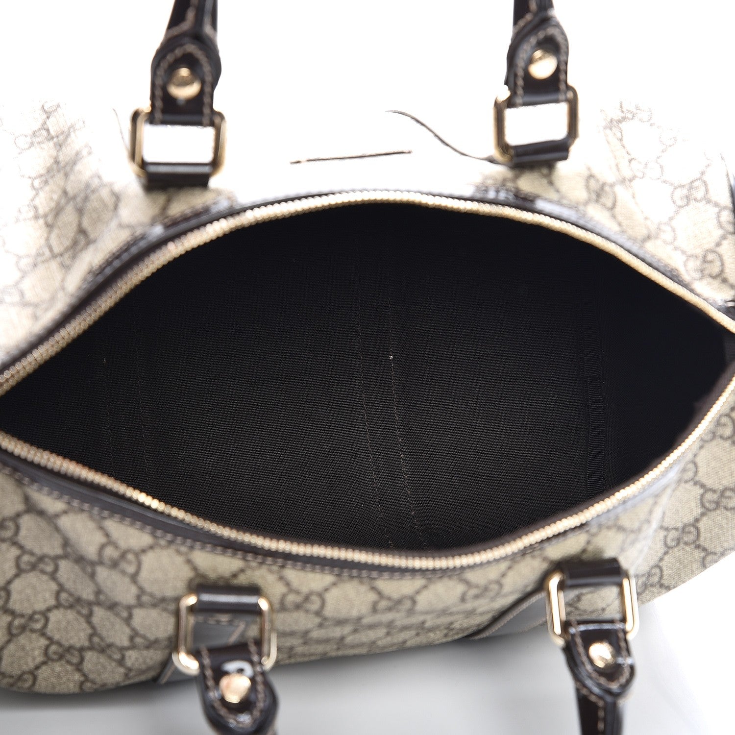 Gucci GG Plus Monogram Medium Joy Boston Dark Brown 5 of 8