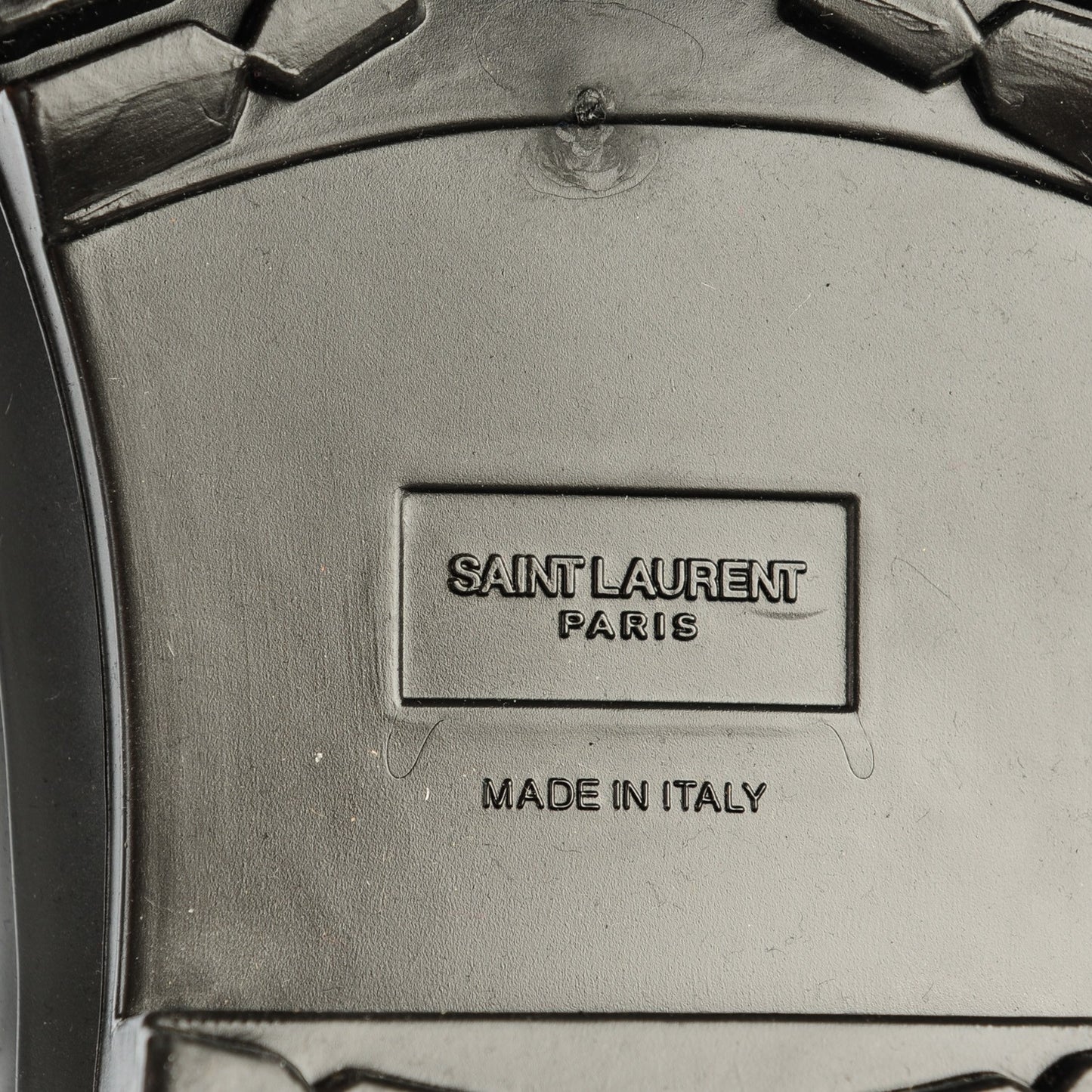 Rubber Studded Festival Rain Boots 41 Black