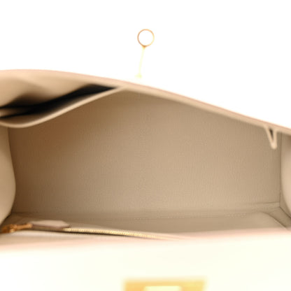 Hermes Epsom Kelly Sellier 28 Craie 5 of 12
