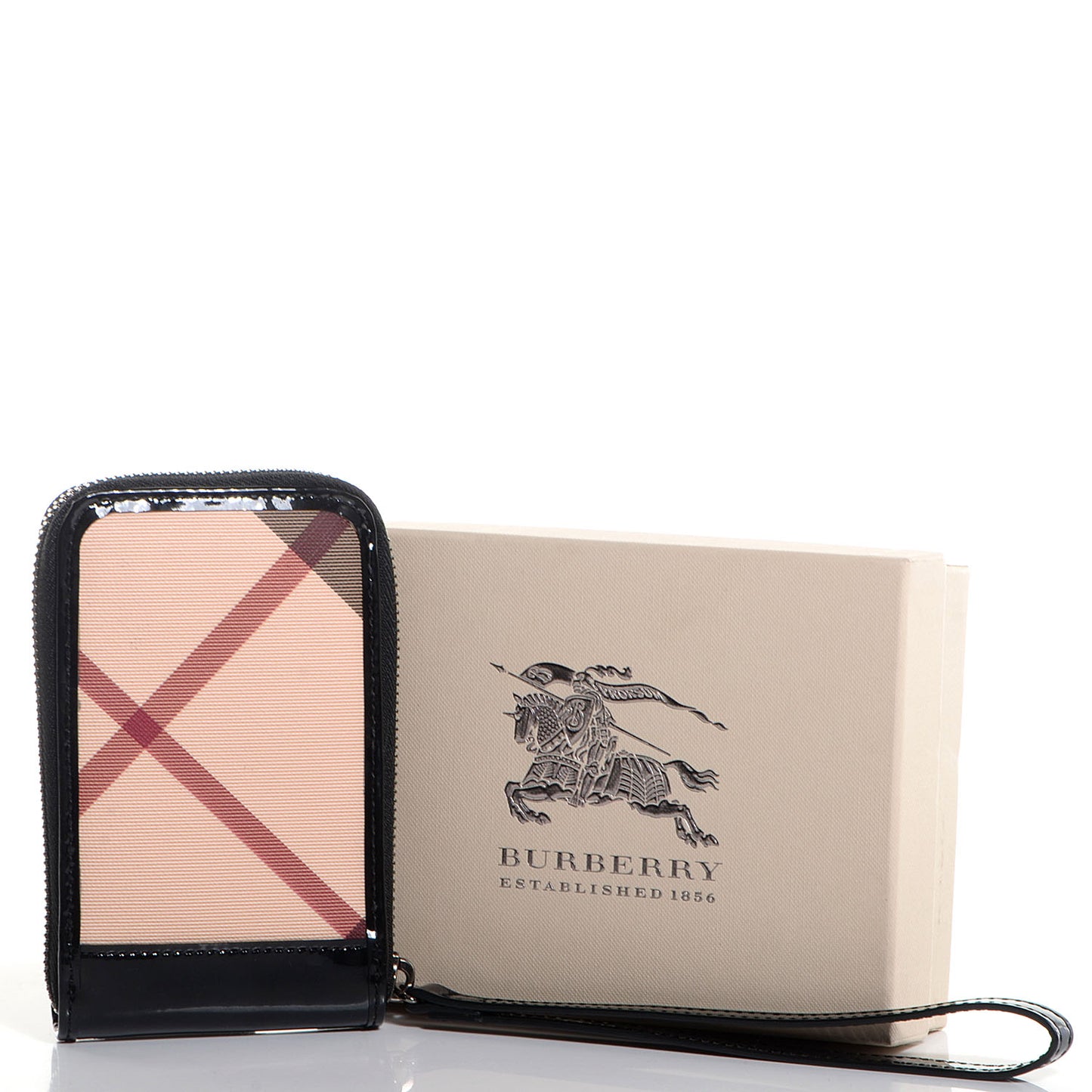 Supernova Check iPhone Wallet Black