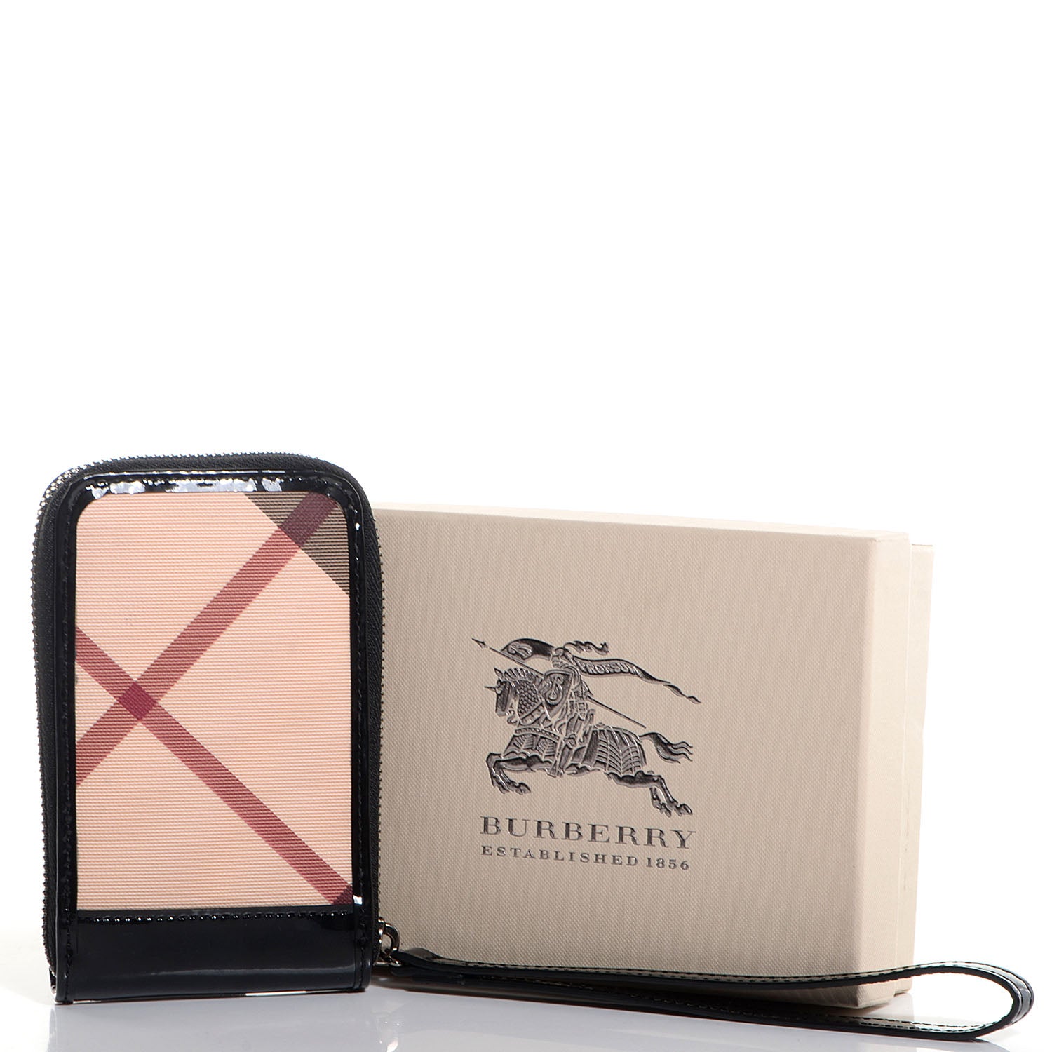 Burberry Supernova Check iPhone Wallet Black 4 of 8
