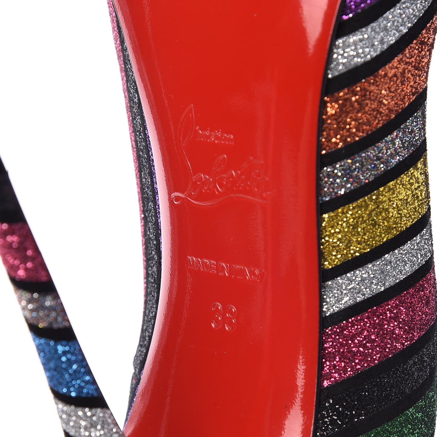Suede Stripyglitter So Kate 120 Pumps 38 Multi