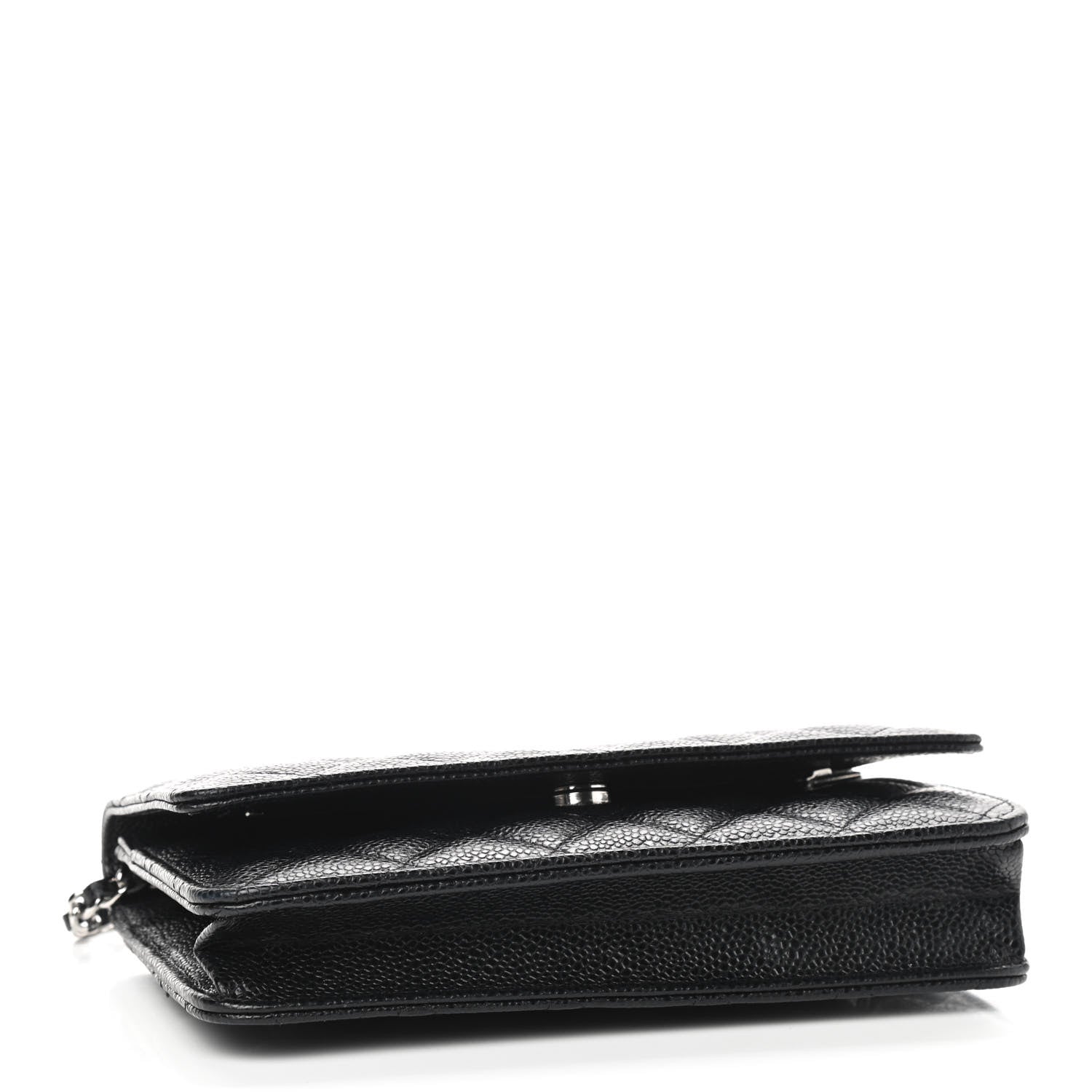 Chanel Caviar Quilted Wallet On Chain WOC Black 4 of 9