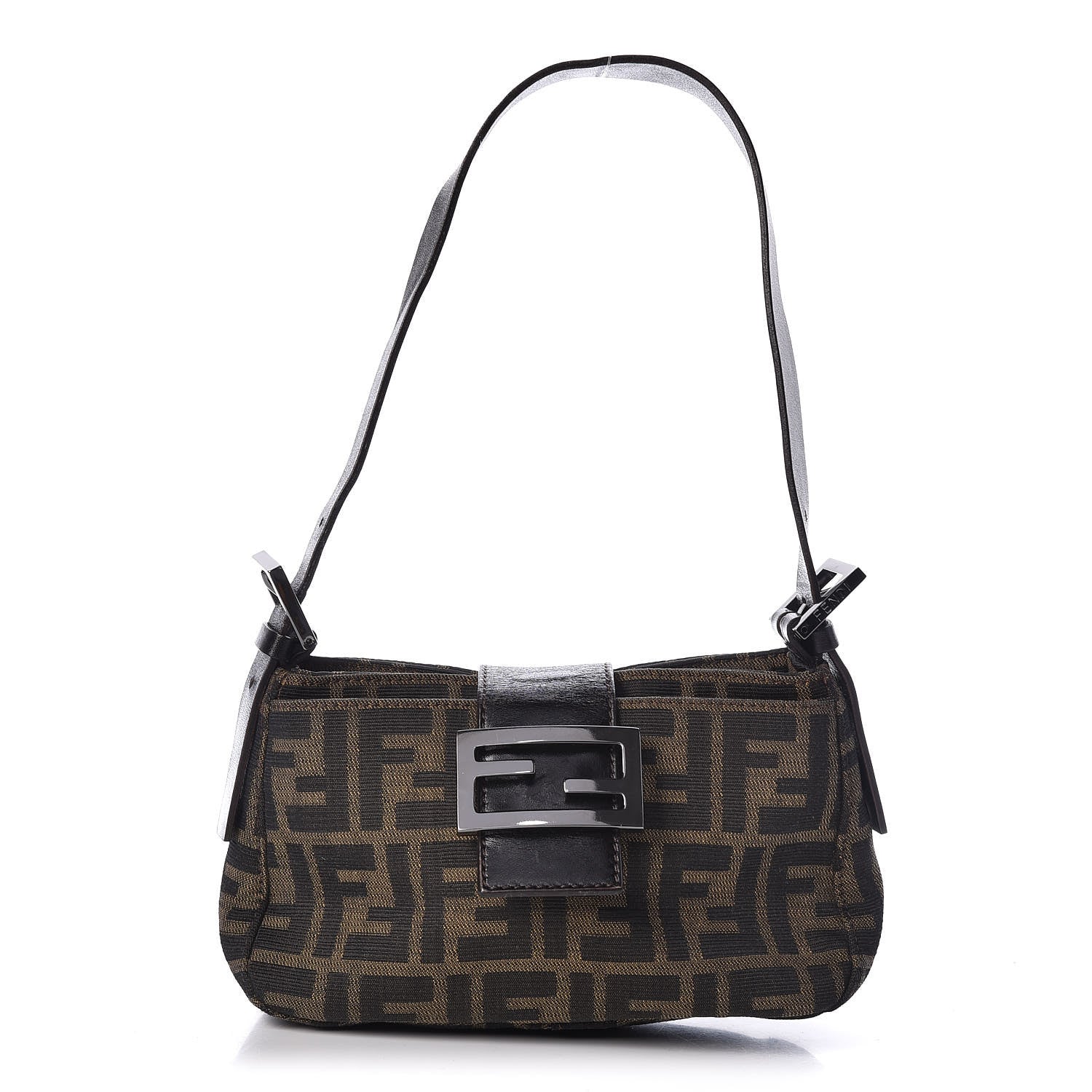Fendi Zucca Mini Shoulder Bag Tobacco 1 of 13