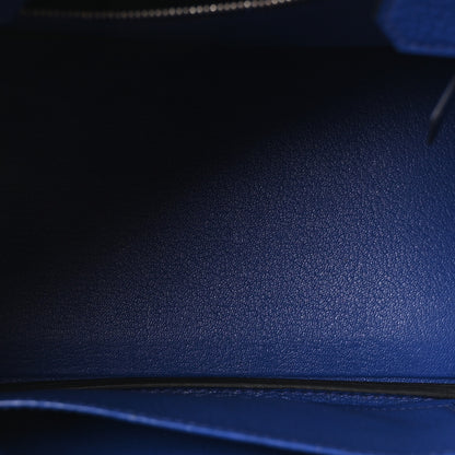 Hermes Togo Birkin 25 Bleu Electrique 4 of 10
