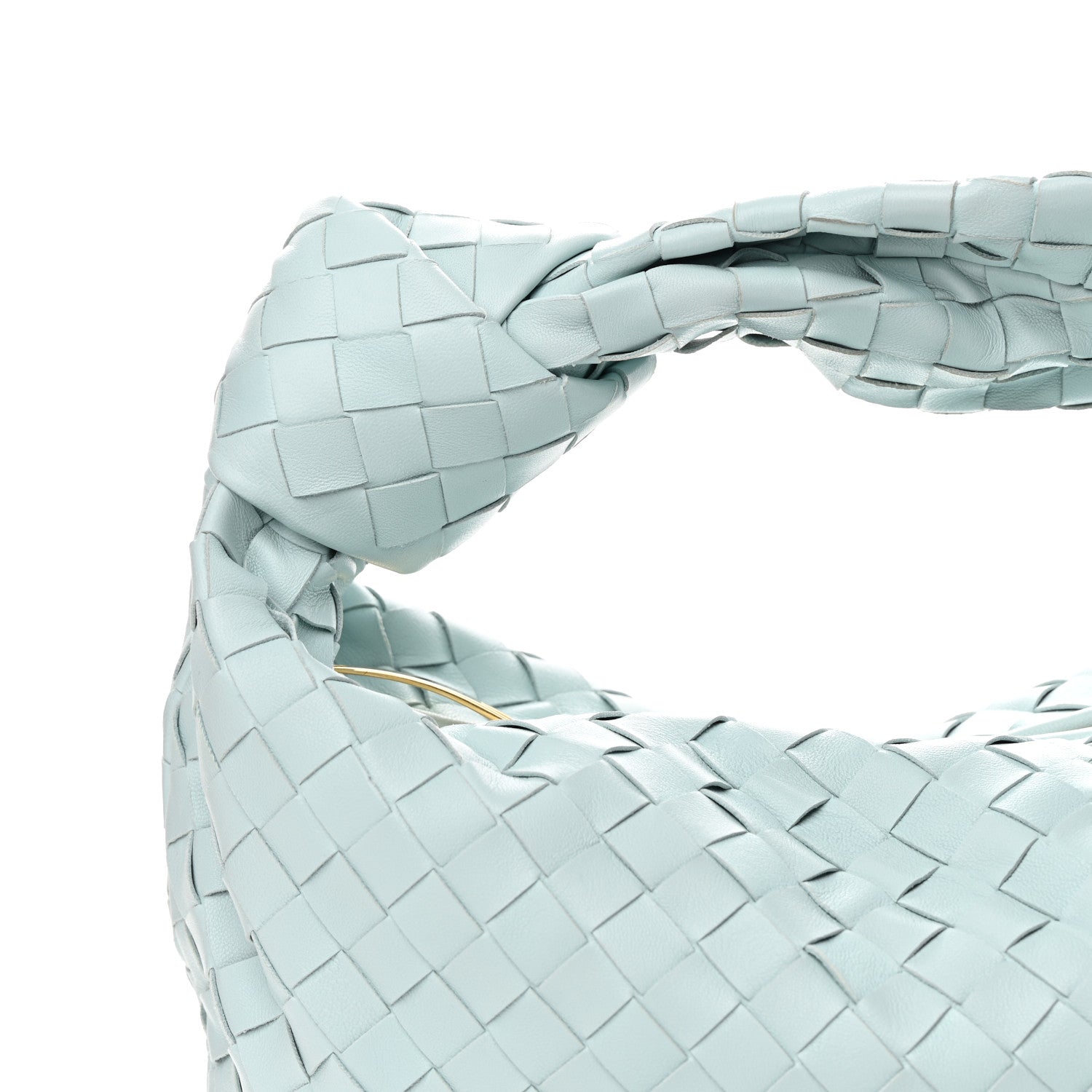 Bottega Veneta Nappa Intrecciato Teen Jodie Hobo Teal Washed 8 of 10