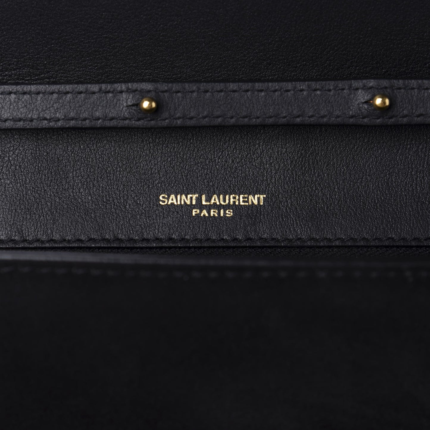 Suede Calfskin Monogram Le Sept Chain Bag Black
