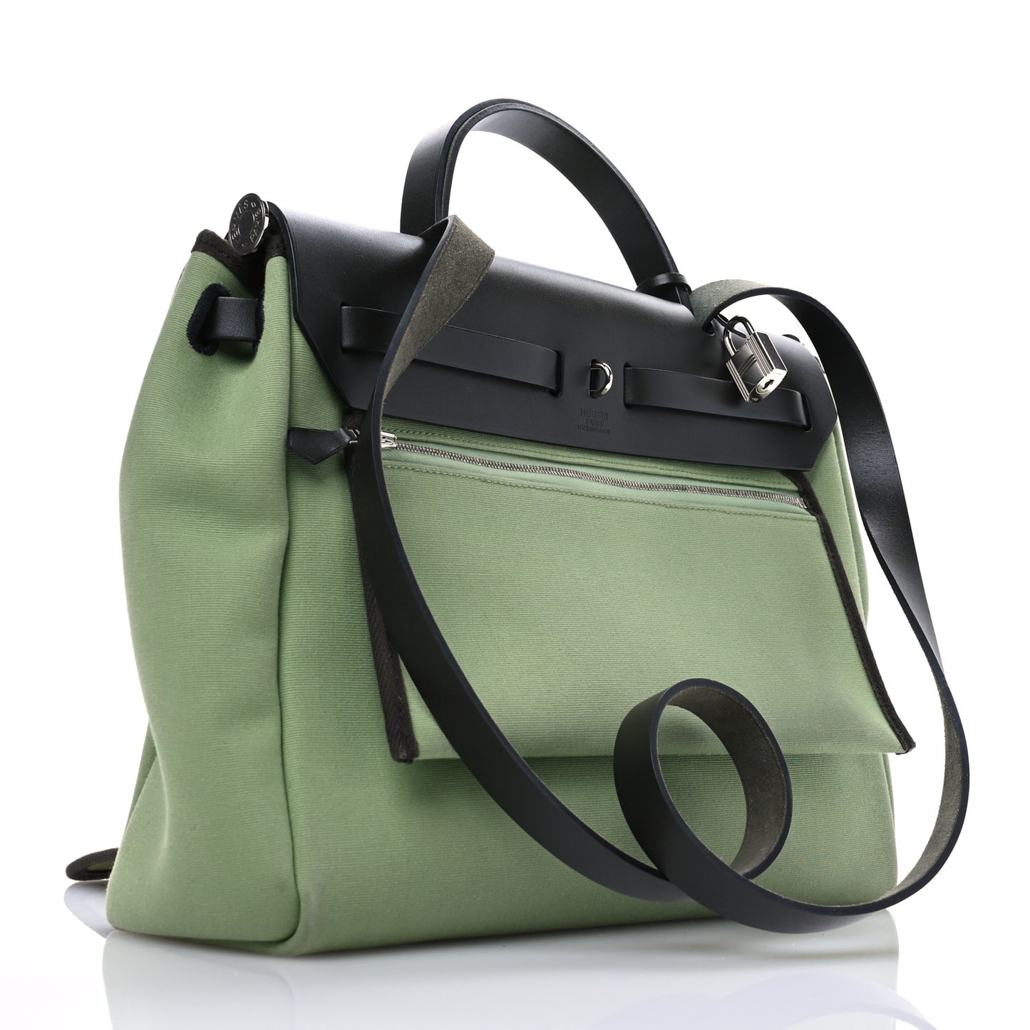 Military Toile Vache Hunter Herbag Zip Retourne 31 PM Vert Criquet Black