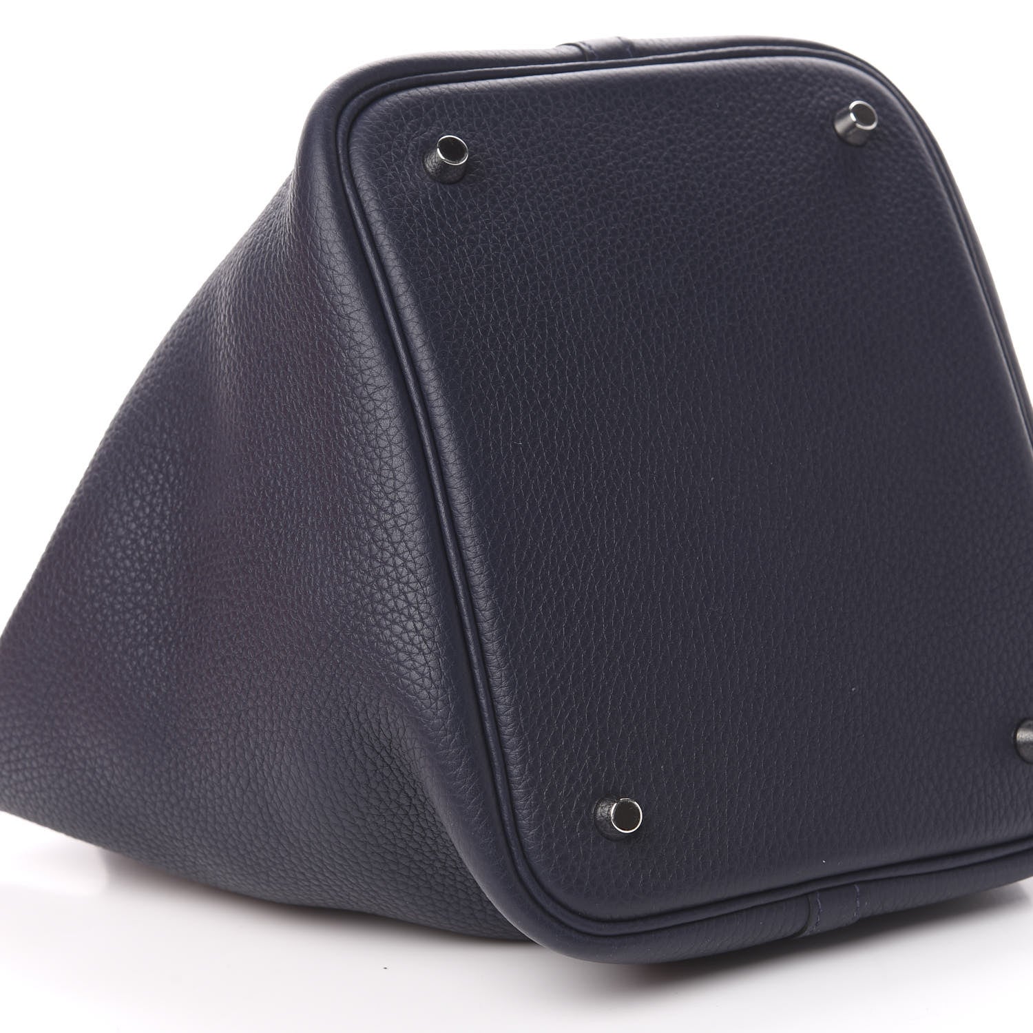 Hermes Taurillon Clemence Picotin Lock 22 MM Bleu Nuit 9 of 11